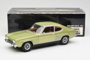 Ford Capri Mk1 Vaaleanvihreä Metallic Minichamps 1:18 18008900 Metalli — kuva 8 / 8