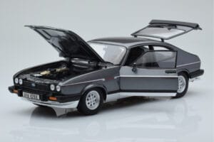 Ford Capri Mk3 2.8 Injection RHD Grafiitti Harmaa Norev 1:18 182725 Metalli — kuva 2 / 8