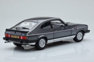 Ford Capri Mk3 2.8 Injection RHD Grafiitti Harmaa Norev 1:18 182725 Metalli — kuva 3 / 8