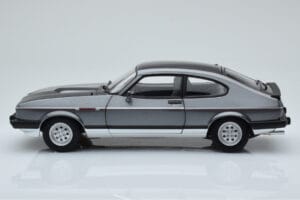 Ford Capri Mk3 2.8 Injection RHD Grafiitti Harmaa Norev 1:18 182725 Metalli — kuva 4 / 8