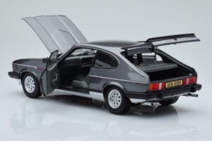 Ford Capri Mk3 2.8 Injection RHD Grafiitti Harmaa Norev 1:18 182725 Metalli — kuva 5 / 8