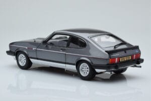 Ford Capri Mk3 2.8 Injection RHD Grafiitti Harmaa Norev 1:18 182725 Metalli — kuva 7 / 8