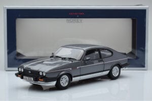 Ford Capri Mk3 2.8 Injection RHD Grafiitti Harmaa Norev 1:18 182725 Metalli — kuva 8 / 8