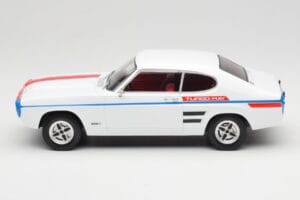 Ford Capri Mk1 GT Turbo Valkoinen MCG 1:18 MCG18539 Metalli — kuva 3 / 6