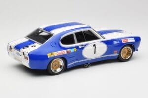 Ford Capri Mk1 RS 2600 #1 D. Glemser Ford Deutschland Winner Brno ETCC 1972 Minichamps 1:18 155728501 Metalli — kuva 2 / 6