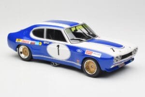 Ford Capri Mk1 RS 2600 #1 D. Glemser Ford Deutschland Winner Brno ETCC 1972 Minichamps 1:18 155728501 Metalli — kuva 4 / 6
