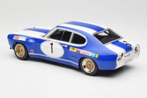 Ford Capri Mk1 RS 2600 #1 D. Glemser Ford Deutschland Winner Brno ETCC 1972 Minichamps 1:18 155728501 Metalli — kuva 5 / 6