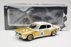 Ford Capri Mk1 RS 2600 #4 W. Frank / K. Fritzinger Kent Frami Racing 24 Hours of Spa 1972 Minichamps 1:18 155728504 Metalli — kuva 6 / 6
