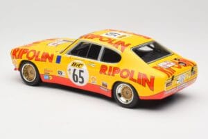 Ford Capri Mk1 RS 2600 #65 G. Larrousse / J. Rives Ford Deutschland Tour de France Automobile 1972 Minichamps 1:18 155728565  — kuva 5 / 6