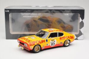 Ford Capri Mk1 RS 2600 #65 G. Larrousse / J. Rives Ford Deutschland Tour de France Automobile 1972 Minichamps 1:18 155728565  — kuva 6 / 6