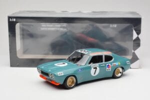 Ford Capri Mk1 RS 2600 #7 J. Stewart / F. Cevert Ford Köln 6 Hours of Paul Ricard 1972 Minichamps 1:18 155728507 Metalli — kuva 6 / 6