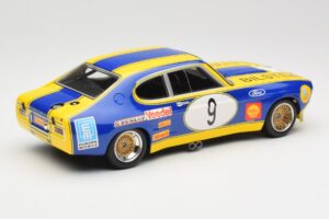 Ford Capri Mk1 RS 2600 #9 K. Fritzinger / H. Heyer Team Europa Möbel 6 Hours of Nürburgring ETCC 1973 Minichamps 1:18 1557385 — kuva 2 / 6
