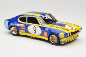 Ford Capri Mk1 RS 2600 #9 K. Fritzinger / H. Heyer Team Europa Möbel 6 Hours of Nürburgring ETCC 1973 Minichamps 1:18 1557385 — kuva 4 / 6
