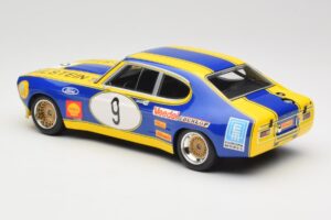 Ford Capri Mk1 RS 2600 #9 K. Fritzinger / H. Heyer Team Europa Möbel 6 Hours of Nürburgring ETCC 1973 Minichamps 1:18 1557385 — kuva 5 / 6
