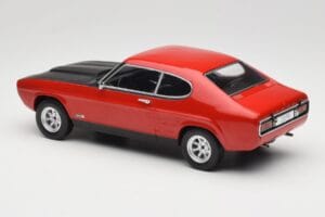 Ford Capri Mk1 RS 2600 Punainen Mustalla Konepellillä MCG 1:18 MCG18538 Metalli — kuva 5 / 6