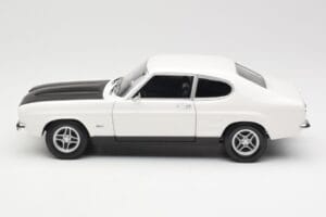 Ford Capri Mk1 RS 2600 Valkoinen Musta Minichamps 1:18 150089078 Metalli — kuva 4 / 8