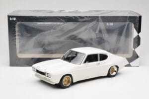 Ford Capri Mk1 RS 2600 Valkoinen Minichamps 1:18 155708500 Metalli — kuva 6 / 6