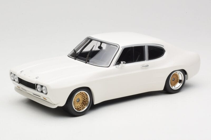 Ford Capri Mk1 RS 2600 Valkoinen Minichamps 1:18 155708500 Metalli