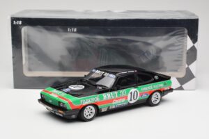Ford Capri Mk2 3.0S #10 W. Graham Fabergé Racing 2nd Place Oulton Park BSCC 1979 Minichamps 1:18 155798610 Metalli — kuva 6 / 6