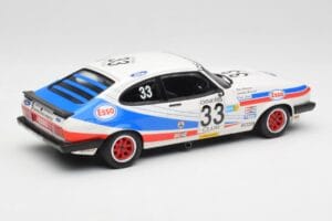 Ford Capri Mk2 3.0S #33 V. Woodman / C. Buncombe V M Woodman 3rd Place 24 Hours of Spa 1981 Minichamps 1:18 155818633 Metalli — kuva 2 / 6