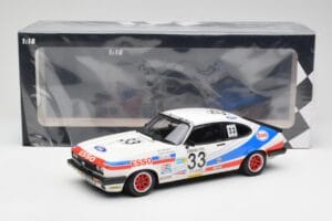 Ford Capri Mk2 3.0S #33 V. Woodman / C. Buncombe V M Woodman 3rd Place 24 Hours of Spa 1981 Minichamps 1:18 155818633 Metalli — kuva 6 / 6