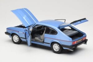 Ford Capri Mk3 2.8 Injection Paris Blue Norev 1:18 182764 Metalli — kuva 3 / 8