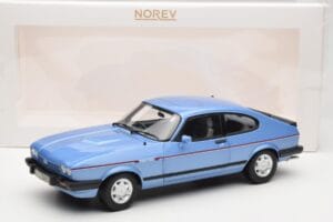 Ford Capri Mk3 2.8 Injection Paris Blue Norev 1:18 182764 Metalli — kuva 8 / 8