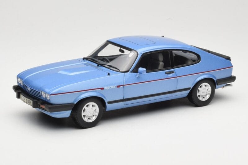 Ford Capri Mk3 2.8 Injection Paris Blue Norev 1:18 182764 Metalli