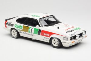 Ford Capri Mk3 3.0S #1 V. Schäfer / K. Rosberg Gilden Kölsch Racing 24 Hours of Nürburgring 1982 Minichamps 1:18 155828601 Me — kuva 4 / 6