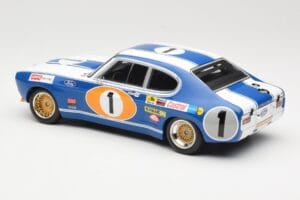 Ford Capri RS2600 Ford Koln #1 D. Glemser / A. Soler-Roig 3rd Place 24 Hours of Spa 1972 Minichamps 1:18 155728511 Metalli — kuva 5 / 6