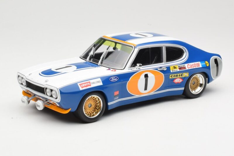Ford Capri RS2600 Ford Koln #1 D. Glemser / A. Soler-Roig 3rd Place 24 Hours of Spa 1972 Minichamps 1:18 155728511 Metalli