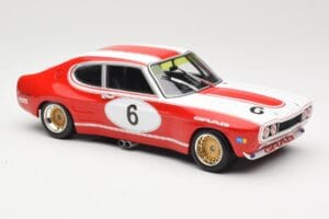 Ford Capri RS2600 Ford Tuning Siegen #6 Weiss / K. Ludwig 6 Hours Nurburgring 1973 Minichamps 1:18 155738506 Metalli — kuva 4 / 6