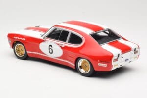 Ford Capri RS2600 Ford Tuning Siegen #6 Weiss / K. Ludwig 6 Hours Nurburgring 1973 Minichamps 1:18 155738506 Metalli — kuva 5 / 6
