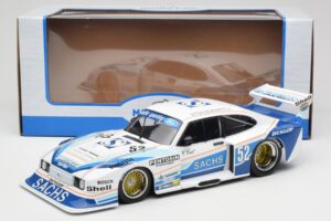 Ford Capri Group 5 #52 Sachs H. Ertl DRM Zolder 1980 MCG 1:18 MCG18801R Metalli — kuva 6 / 6
