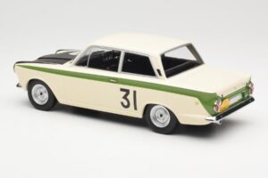 Ford Cortina Lotus #31 J. Ickx / G. Staepelaere Marathon de la Route 1966 MCG 1:18 MCG18436R Metalli — kuva 5 / 6