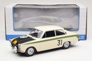 Ford Cortina Lotus #31 J. Ickx / G. Staepelaere Marathon de la Route 1966 MCG 1:18 MCG18436R Metalli — kuva 6 / 6