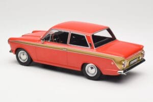 Ford Cortina Lotus Red & Gold Stripe MCG 1:18 MCG18532 Metalli — kuva 5 / 6