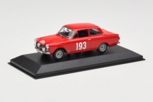 Ford Cortina Mk I #193 Rally Monte Carlo 1963 Minichamps 1:43 400638293 Metalli — kuva 2 / 4