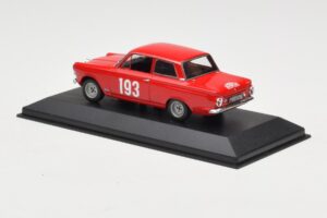 Ford Cortina Mk I #193 Rally Monte Carlo 1963 Minichamps 1:43 400638293 Metalli — kuva 3 / 4