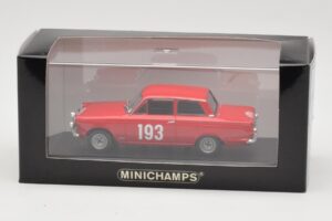Ford Cortina Mk I #193 Rally Monte Carlo 1963 Minichamps 1:43 400638293 Metalli — kuva 4 / 4