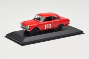 Ford Cortina Mk I #193 Rally Monte Carlo 1963 Prototype Minichamps 1:43 400638293-P1 Metalli — kuva 2 / 4