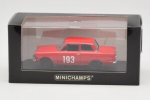 Ford Cortina Mk I #193 Rally Monte Carlo 1963 Prototype Minichamps 1:43 400638293-P1 Metalli — kuva 4 / 4