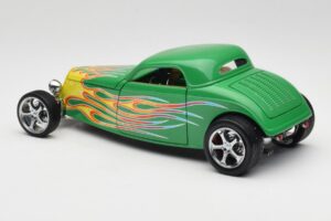 Ford Coupe Vihreä Tulen Kanssa Road Signature 1:18 30109 Metalli — kuva 7 / 8