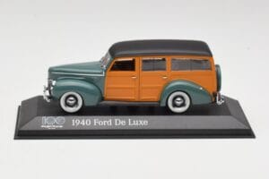 Ford Deluxe Woody Forest Vihreä Minichamps 1:43 FORD20002 Metalli