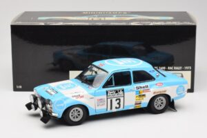 Ford Escort RS1600 #13 T. Makinen RAC Rally Winner 1973 Minichamps 1:18 100738113 Metalli — kuva 8 / 8