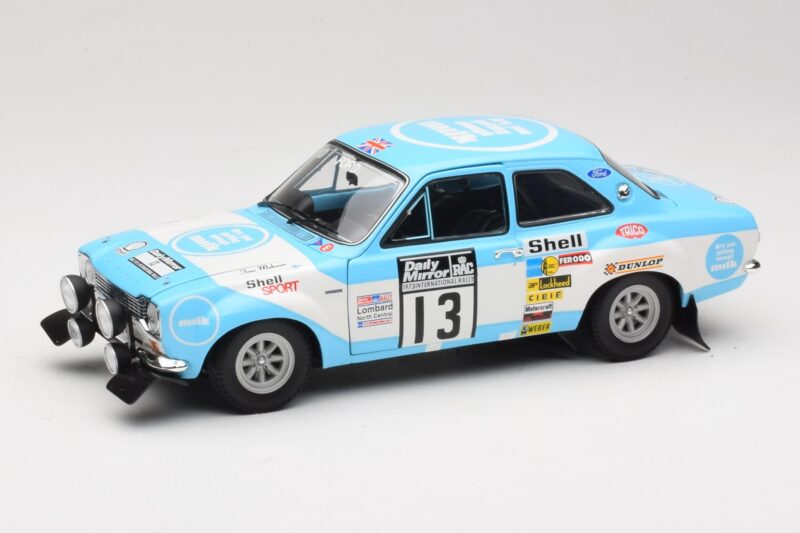 Ford Escort RS1600 #13 T. Makinen RAC Rally Winner 1973 Minichamps 1:18 100738113 Metalli