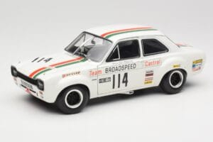 Ford Escort RS1600 #114 J. Fitzpatrick Team Broadspeed Castrol Race of Champions 1971 Minichamps 1:18 100718114 Metalli