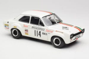 Ford Escort RS1600 #114 J. Fitzpatrick Team Broadspeed Castrol Race of Champions 1971 Minichamps 1:18 100718114 Metalli — kuva 6 / 8