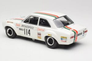 Ford Escort RS1600 #114 J. Fitzpatrick Team Broadspeed Castrol Race of Champions 1971 Minichamps 1:18 100718114 Metalli — kuva 7 / 8