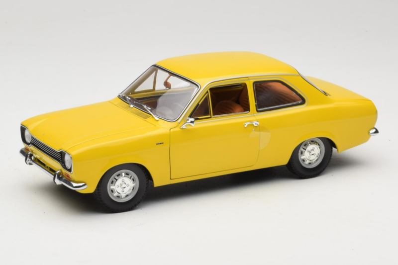 Ford Escort Mk1 Keltainen Minichamps 1:18 180081000 Metalli